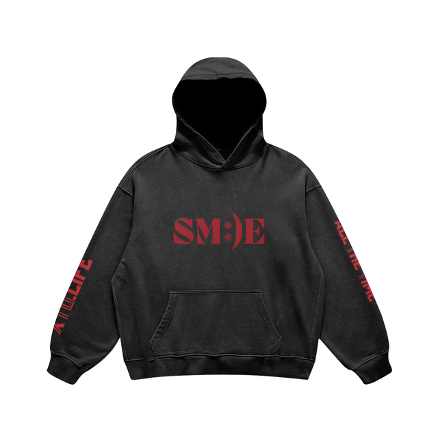 SMILE RETRO HOODIE