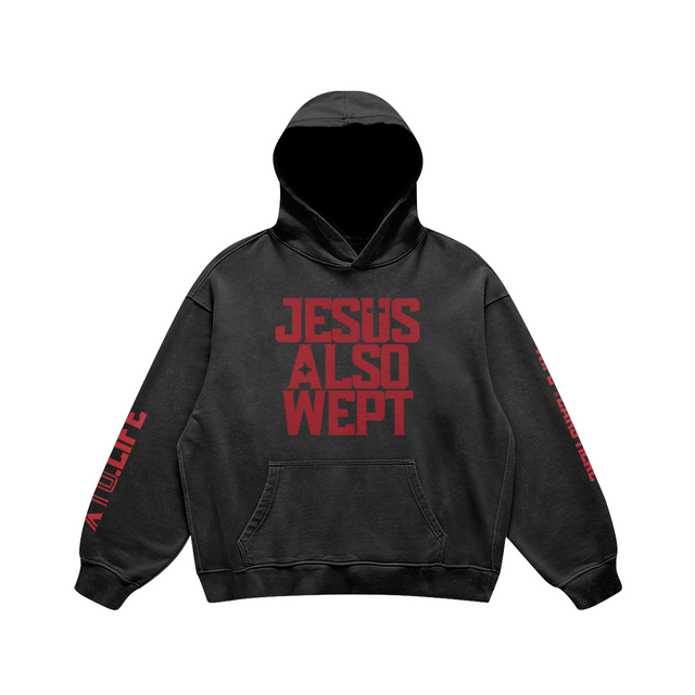 CRY UNTO THE LORD RETRO HOODIE