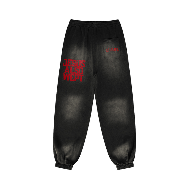 CRY UNTO THE LORD SUN FADED SWEATPANTS